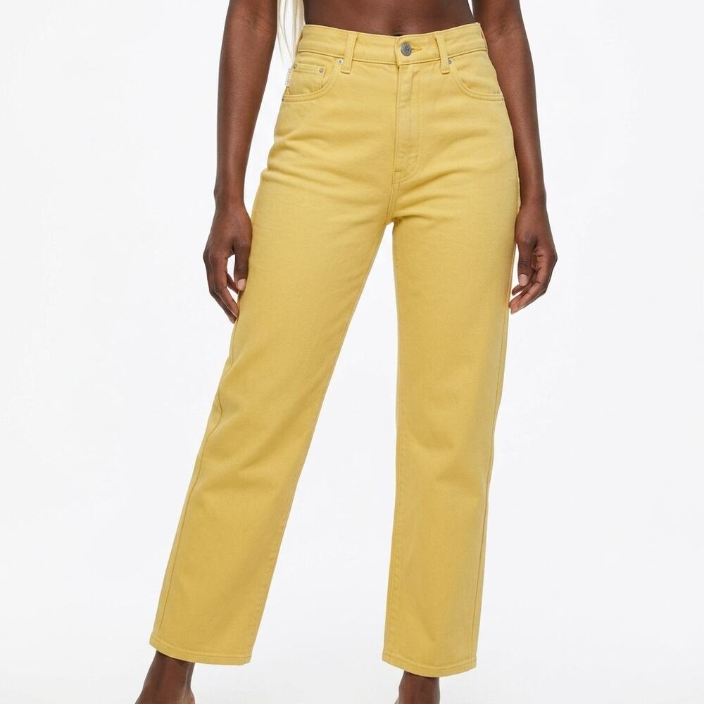 NWT Boyish Timmy Denim High Waist Straight Leg Jeans Women Size 28